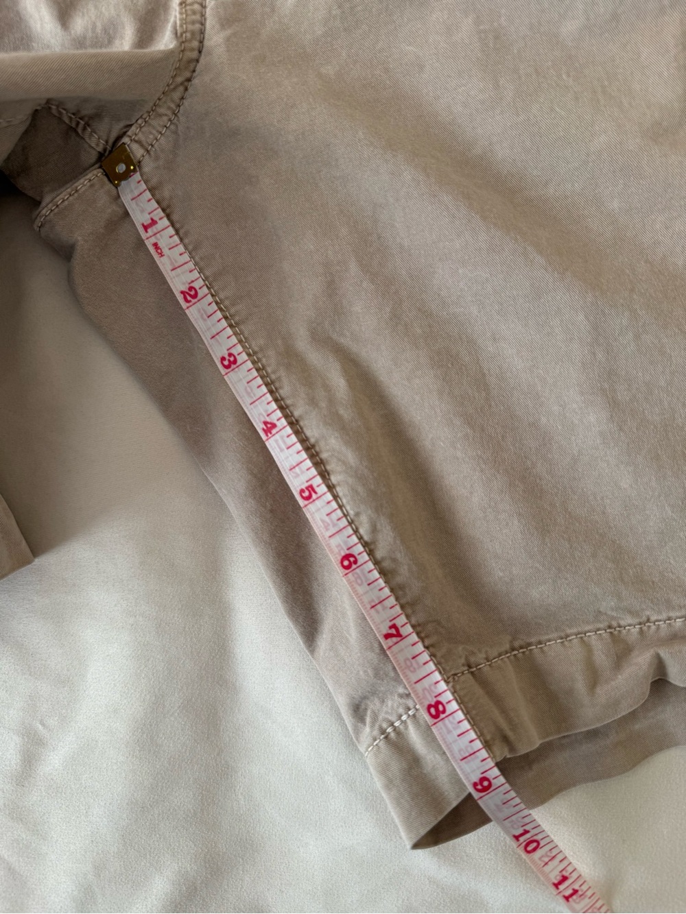 American Eagle Outfitters Bundle Men’s 30 Chino Shorts Tan & Light Khaki - Picture 14 of 15